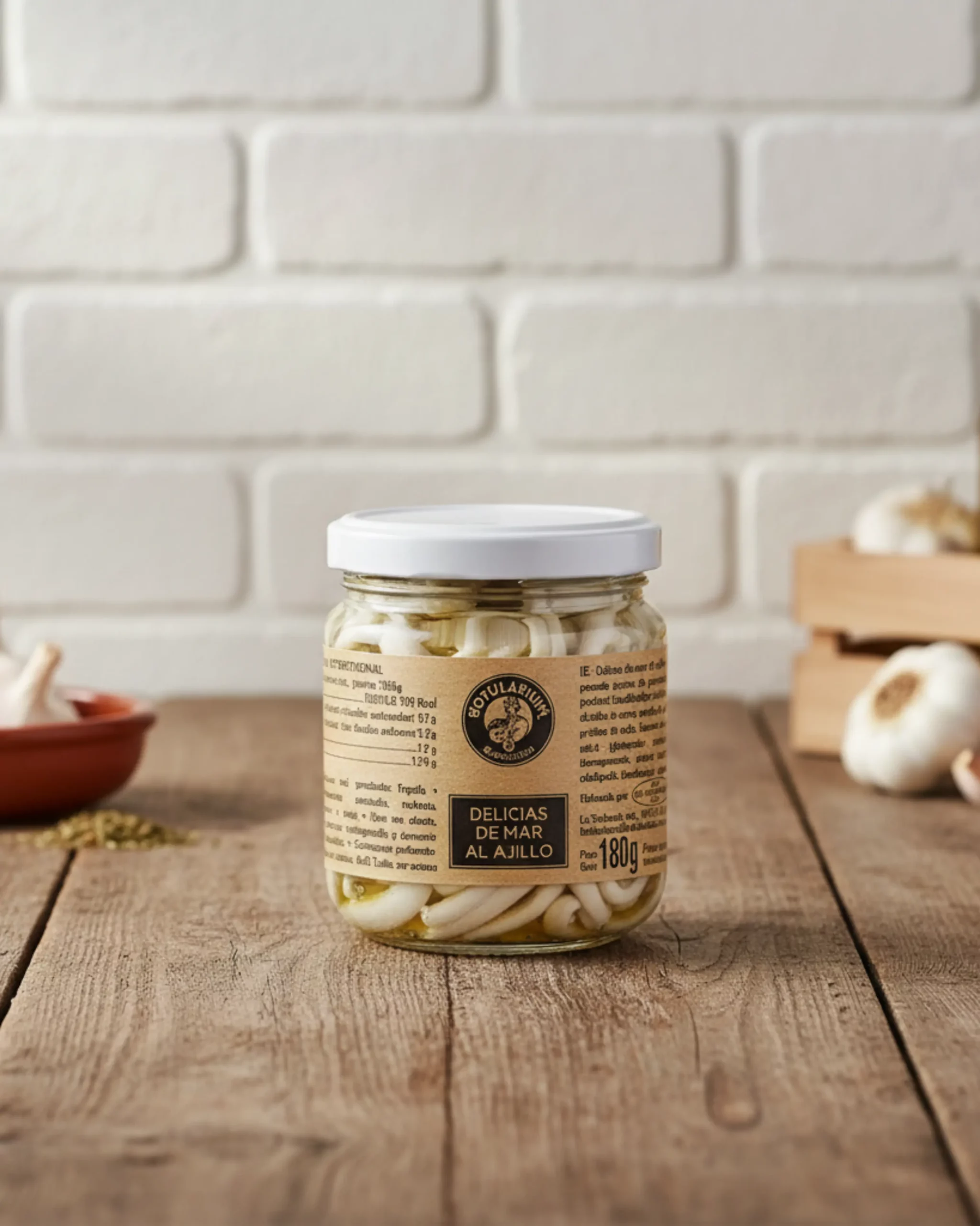 Delicias de Mar al Ajillo