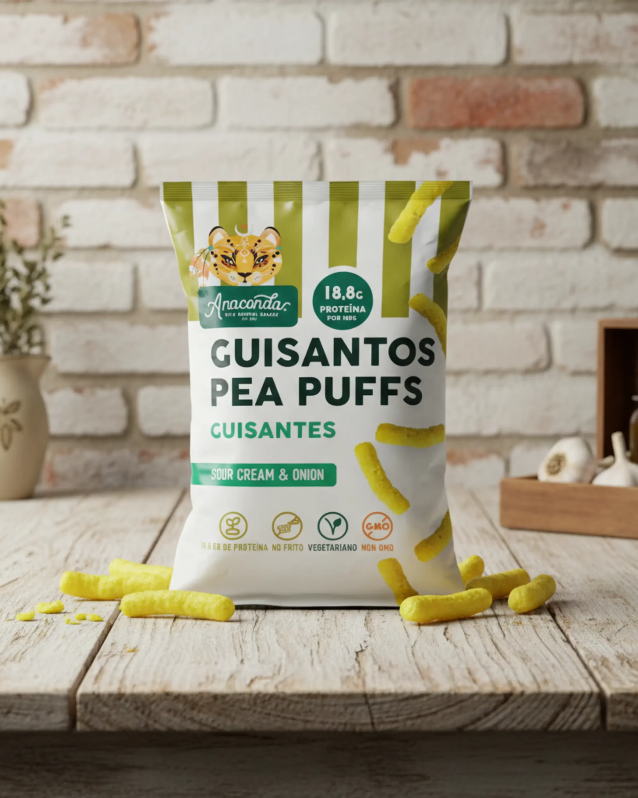 Gusanitos de guisante con sour 60g