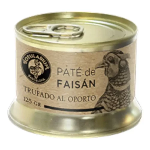 Paté premium faisán trufado