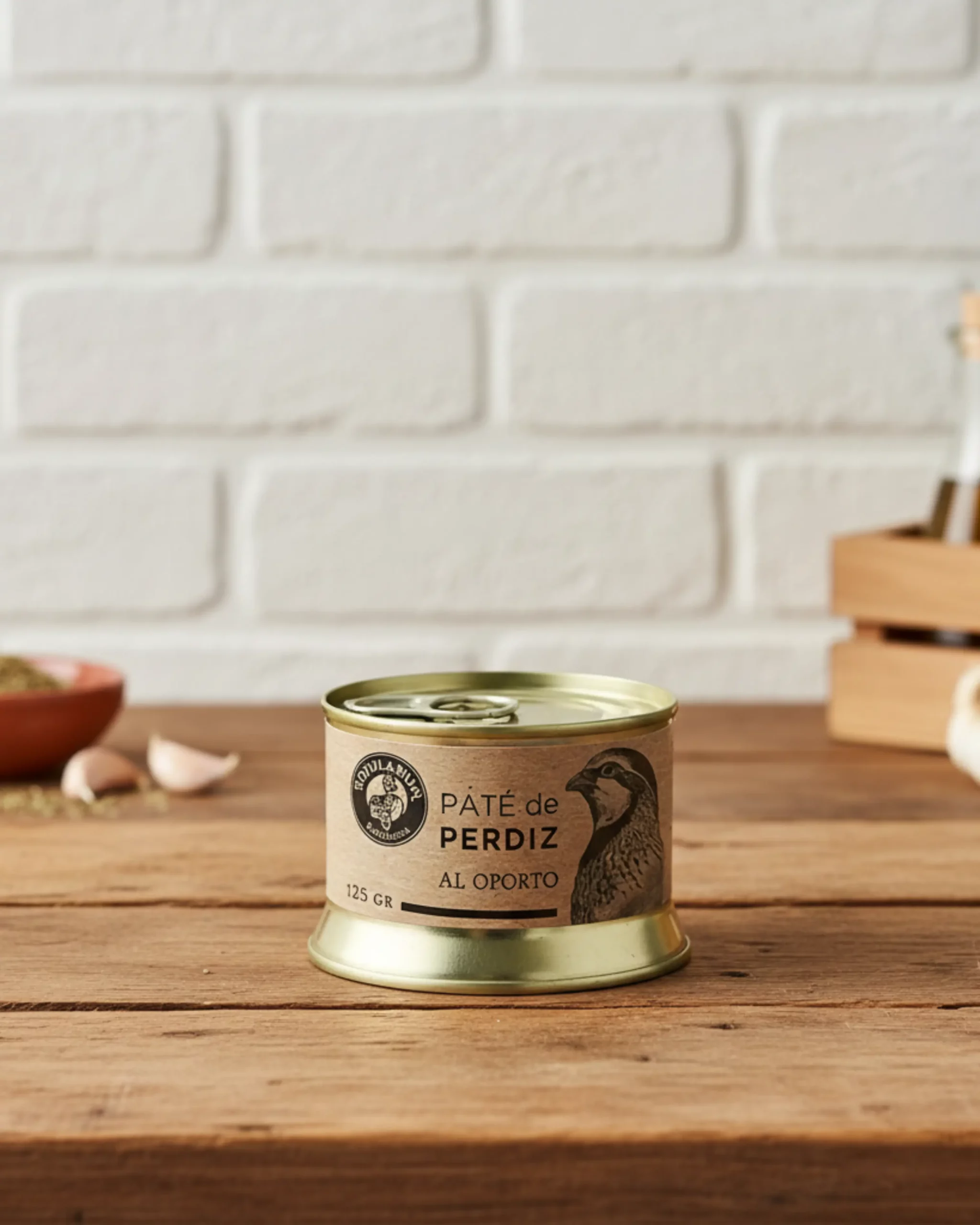 Paté premium perdiz al oporto