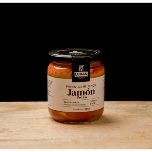 Pimientos relleno de jamón