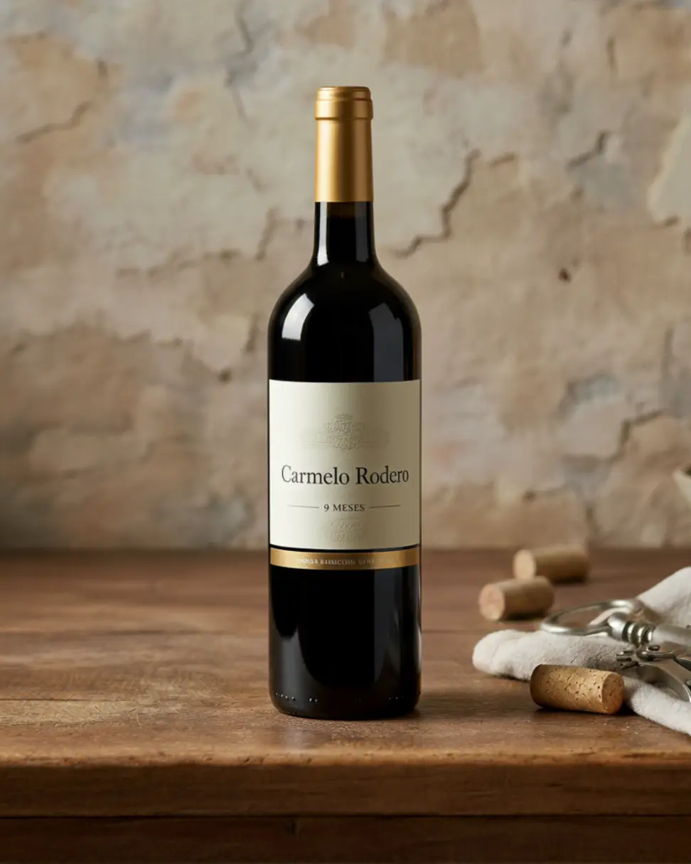 Vino Carmelo Rodero Roble